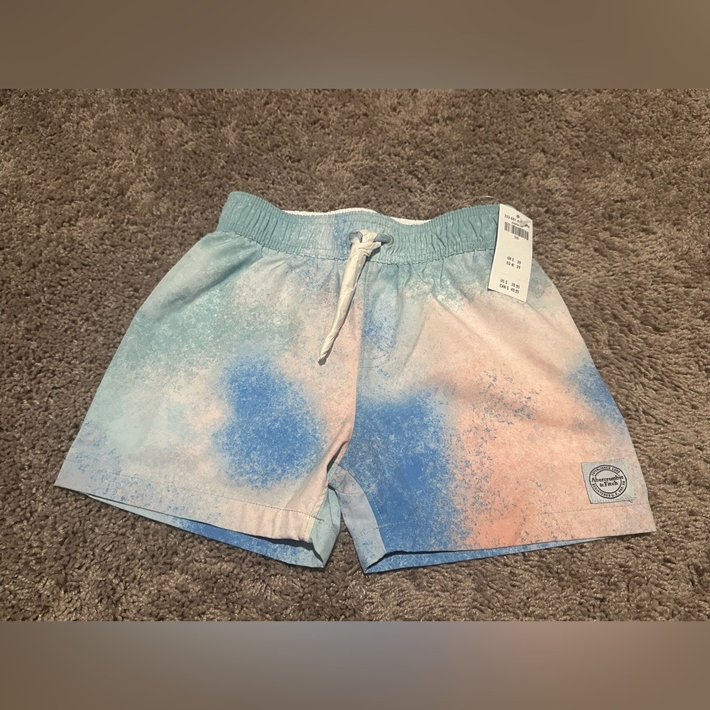 🌟NWT🌟 Abercrombie Kids Swim Trunks Sz 5/6